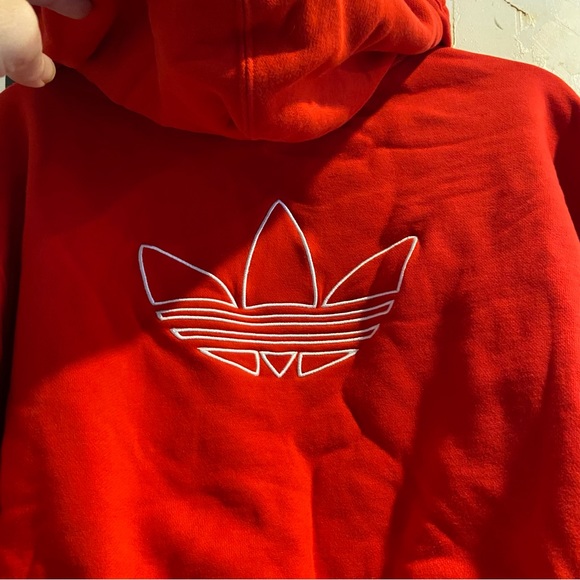 Adidas Cropped Hoddie - Picture 2 of 5